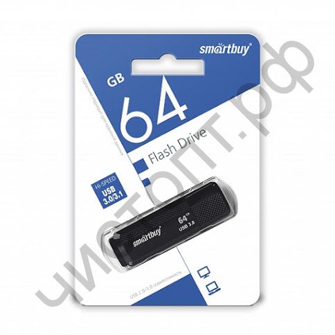 флэш-карта USB 3.0 Smartbuy 64GB Dock Black