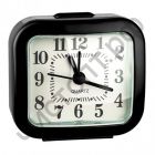 Часы -будильник настол. Perfeo Quartz "PF-TC-004", прямоугольные 8*7,5 см, чёрные