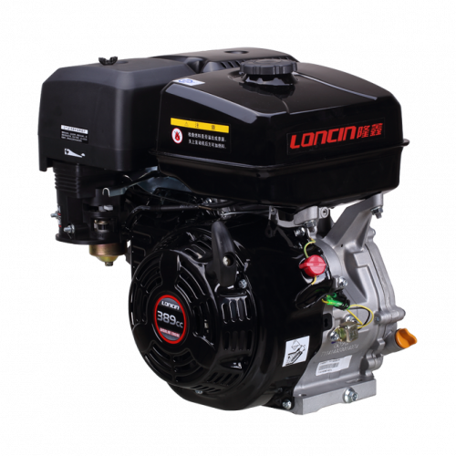 Двигатель бензиновый Loncin G390F (A type) D25
