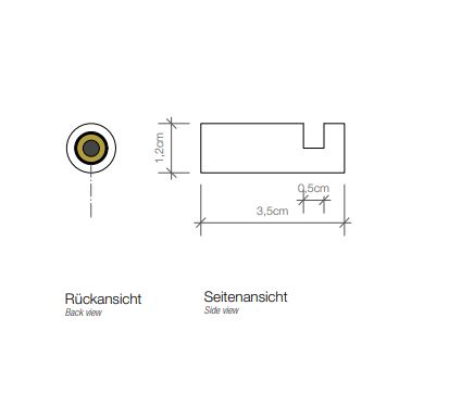 Крючок для ванной комнаты Decor Walther MK HAK 05201 схема 6