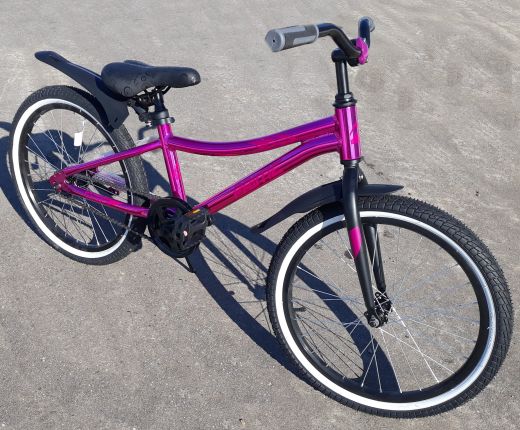 Велосипед Novatack Prime 20 Розовый Металлик