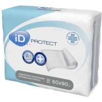 Пеленки ID Protect медицинские одноразовые впитывающие 60x90 см. 30 шт.