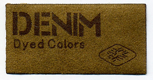 Термо-аппликация HKM Denim dyed colors 70 мм х 30 мм. Германия (28353)
