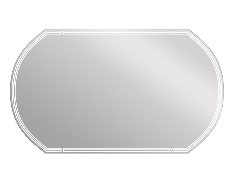 Зеркало Cersanit LED 090 design 120x70 с подсветкой с антизапотеванием овальное