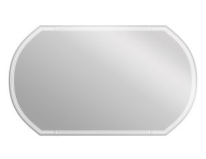 Зеркало Cersanit LED 090 design 120x70 с подсветкой с антизапотеванием овальное