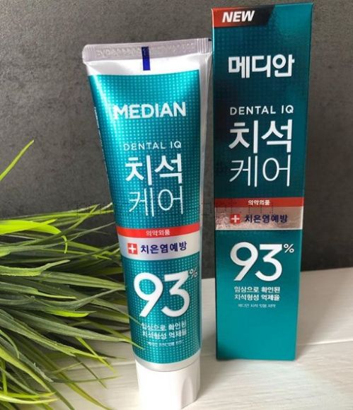 Оригинал Median Dental IQ 93% Prevent Gingivitis Зубная паста для предотвращения гингивита и воспаления дёсен Median Dental IQ 93% Prevent Gingivitis
