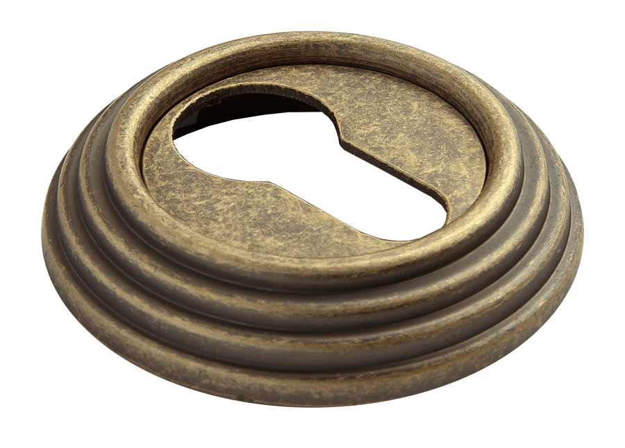Накладки на ключевой цилиндр Rucetti RAP-CLASSIC-L KH OMB Цвет - старая античная бронза