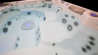 Гидромассажный бассейн с 70 форсунками Hydropool Self Cleaning 970 Titanium 239х279 схема 6