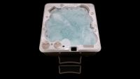 Квадратный СПА бассейн с 50 форсунками Hydropool Self Cleaning 695 Platinum 213х213 схема 5