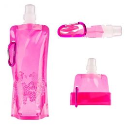 Складная бутылка для воды Vapur, 480 мл, цвет Розовый