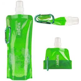 Складная бутылка для воды Vapur, 480 мл,цвет Зелёный
