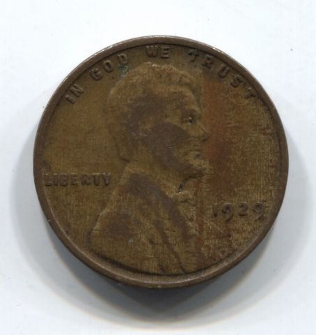 1 цент 1929 США
