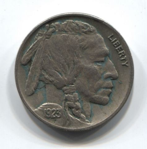 5 центов 1923 США XF