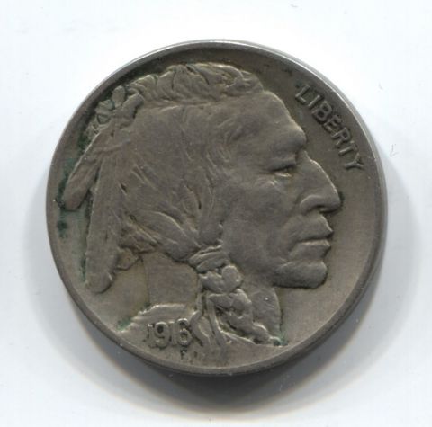 5 центов 1916 США XF