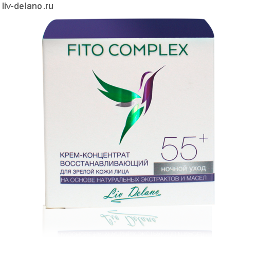 Крем - концентрат восстанавливающий для зрелой кожи лица, 45г Fito Complex