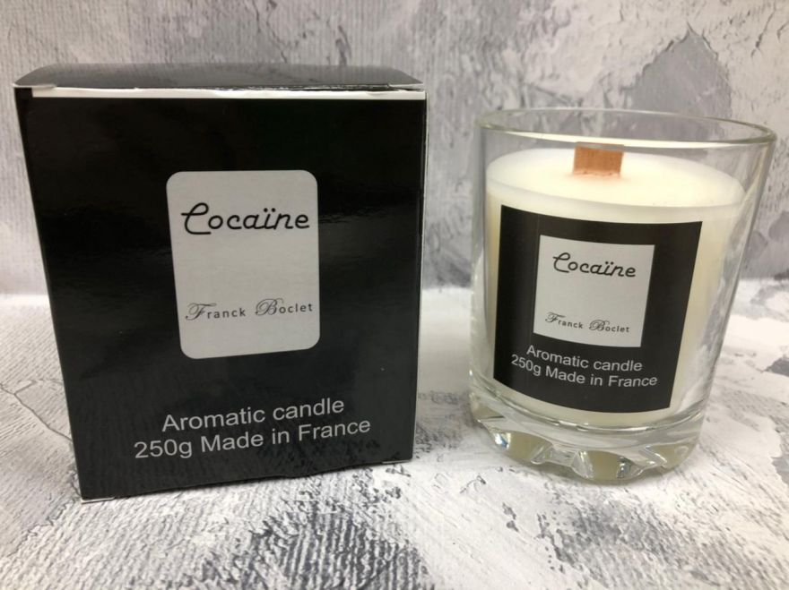 Свеча ароматическая парфюмерная   Franck Boclet Cocaine