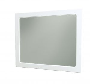 Зеркало 1Marka Прованс 105 Белый глянец