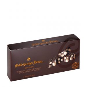 Туррон из темного шоколада с орехом Макадамия Pablo Garrigos Delicatessen Turron de Chocolate con Fondant Nueces de Macadamia 300 г Испания