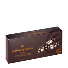 Туррон Pablo Garrigos Delicatessen из темного шоколада с орехом Макадамия - 300 г (Испания)