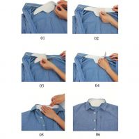 Дорожный набор подворотничков Collar Sweat-Absorption Paste, 6 шт-2