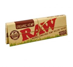 Бумажки для самокруток Raw Organic Hemp SW
