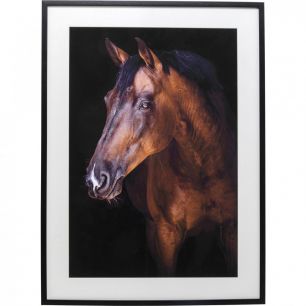 Картина в рамке Horse, коллекция "Лошадь" 78*108*3, Бумага, Полирезин, Мультиколор