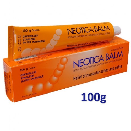 Бальзам - анальгетик от боли и спазмов Neotica 100 грамм