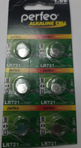 Батарейка Perfeo LR721 (361A, AG11)