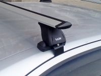 Багажник на крышу Skoda Octavia A5, Lux, крыловидные дуги