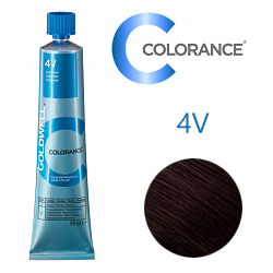 Goldwell Colorance 4V - Тонирующая крем-краска Цикломен 60 мл