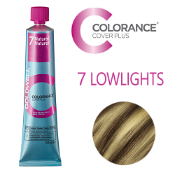 Goldwell Colorance Cover Plus Lowlights 7 Natural - Тонирующая крем-краска  60 мл