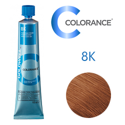Goldwell Colorance 8K - Тонирующая крем-краска Светло-медный 60 мл