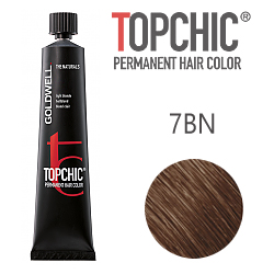 Goldwell Topchic 7BN - Стойкая краска для волос - Блондин коричневый естественный  60 мл.