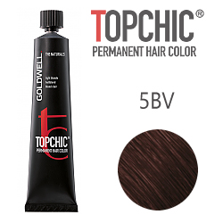 Goldwell Topchic 5BV - Стойкая краска для волос - Жемчужный тёмный шоколад 60 мл.
