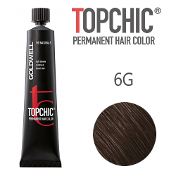 Goldwell Topchic 6G - Стойкая краска для волос - Табак 60 мл.