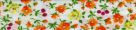 фото Косая бейка SAFISA SPIRAL с рисунком Цветочки, 20 мм 6452-20-04