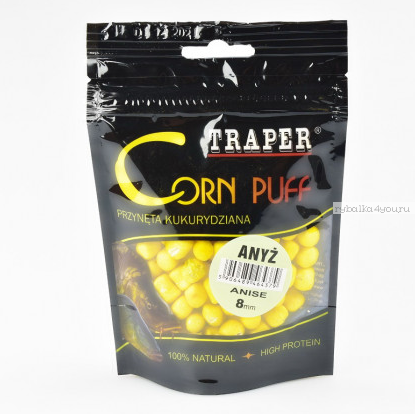 Corn puff 4мм/20гр Anyz TRAPER (Трапер) Кукуруза воздушная анис