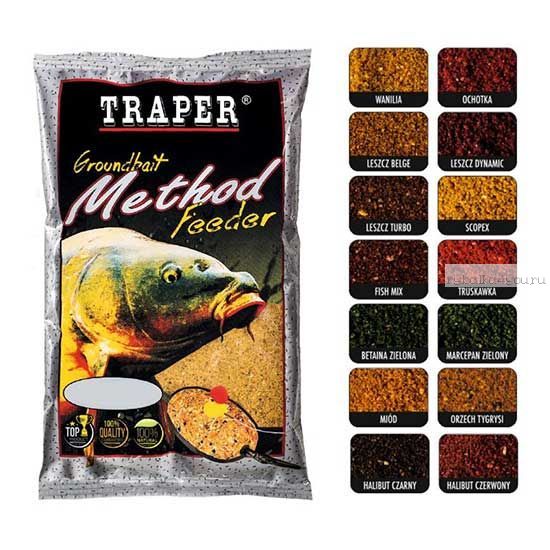 Прикормка Метод фидер Тигровый орех TRAPER Method Feeder Tigernuts 750гр