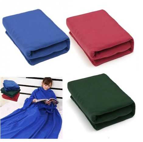 Одеяло - Плед - Халат с рукавами