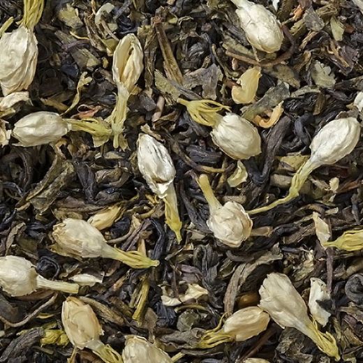 Жасминовый с бутонами - зеленый чай  с натуральными добавками
