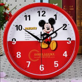 Часы настенные  в детскую комнату Микки Маус 26 см