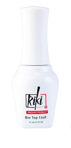 Riki Bio Top Coat 15 ml Био-топ для любой марки гель-лака (Защита+Укрепление)