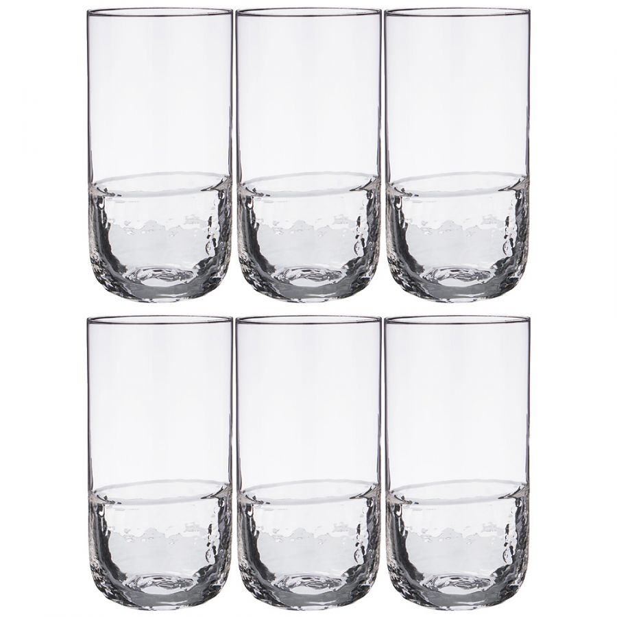 Набор стаканов для воды 6 шт. "Айсберг" 550мл., h=15см.
