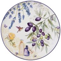 Набор тарелок обеденных "Прованс оливки" 2 пр. 25.5 см