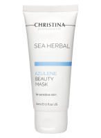Маска красоты на основе морских трав для чувствительной кожи лица Азулен Christina (Кристина) 60 мл