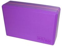 Кирпичик (блок) для йоги утяжелённый. Цвет фиолетовый, артикул 00328