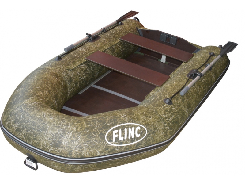 Надувная лодка пвх FLINC FT320K КАМО