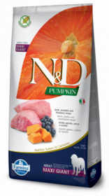 N&D Lamb, Pumpkin & Blueberry Adult giant&maxi (ягненок, тыква и черника для взрослых собак очень крупных пород)