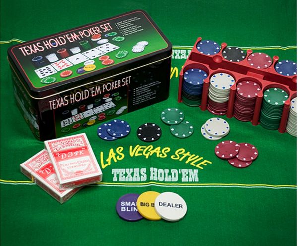 Набор для игры в покер Texas Hold'em Poker Set