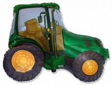 Трактор, Зеленый, 1 шт., 14"/ 36 см